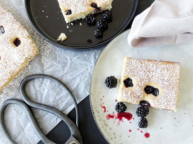 Auf der Mammilade|n-Seite des Lebens | Lifestyle Blog | Rezept | Rührkuchen mit frischen Brombeeren