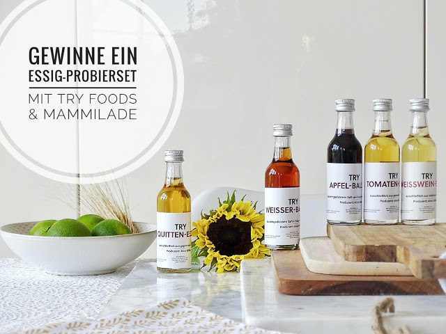 Auf der Mammilade|n-Seite des Lebens | Personal Lifestyle Blog | Giveaway eines Essig-Probiersets von TRY FOODS | Denn Essig ist noch besser, als man denkt