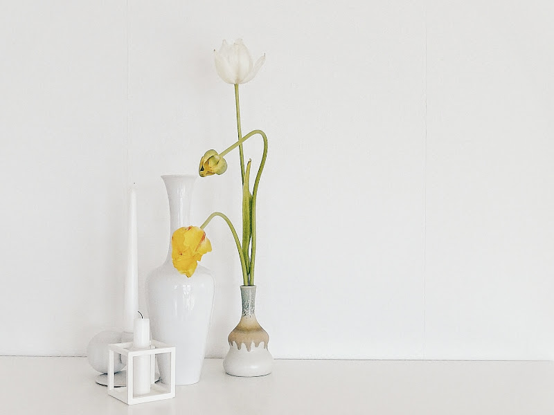 Auf der Mammiladen-Seite des Lebens | Personal Lifestyle Blog | Lieblinge und Inspirationen der Woche | Frühblüher | Französische Tulpen | Vintage Vasen