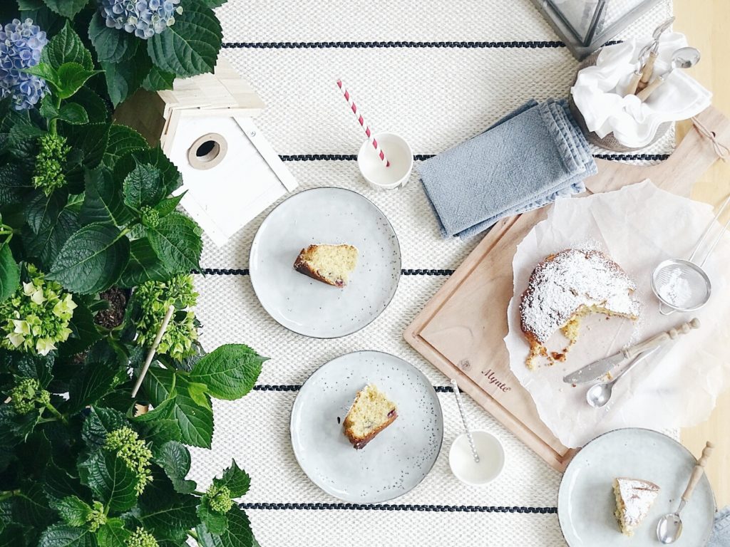 Vanillekuchen mit Blaubeeren, Indoor-Picknick & Hortensien | Lieblinge und Inspirationen der Woche | Personal Lifestyle, DIY and Interior Blog | Auf der Mammiladen-Seite des Lebens