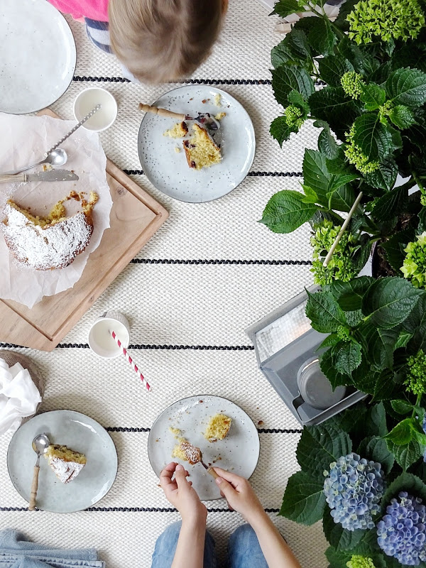 Vanillekuchen mit Blaubeeren, Indoor-Picknick & Hortensien | Lieblinge und Inspirationen der Woche | Personal Lifestyle, DIY and Interior Blog | Auf der Mammiladen-Seite des Lebens