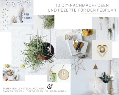 10 DIY-Nachmach-Ideen und Rezepte für den Februar | https://mammilade.blogspot.de