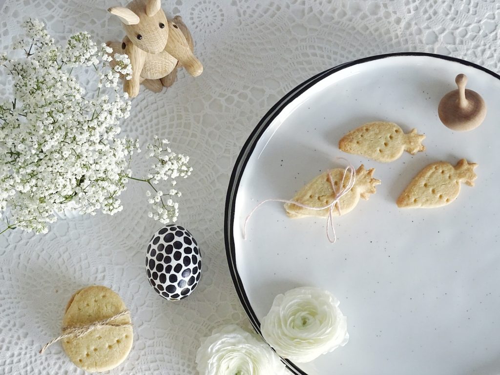 Schnell gemachte Shortbread-Kekse als Last Minute Idee und Mitbringsel zu Ostern - Wochenlieblinge - https://mammilade.blogspot.de